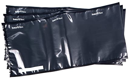Bolsas negras para empacar al Vacío Shield N Seal